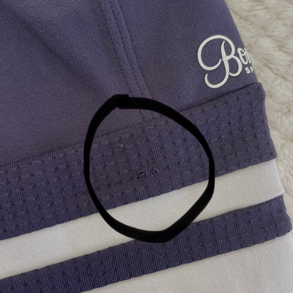 Bombshell Sportwear Performance Thigh High Leggings XXS Navy Blue Athletic Gym - Picture 7 of 14